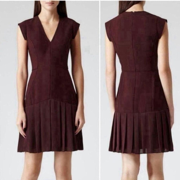 Reiss Dara Dress Size 6 - Picture 2 of 8